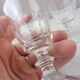 Lot of 5 liquor glasses Caton model, Saint Louis