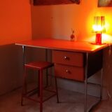 Chrome and skai desk from the 70s