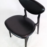 Chair, Finn Juhl, Black painted oak, House of Finn Juhl, model 108