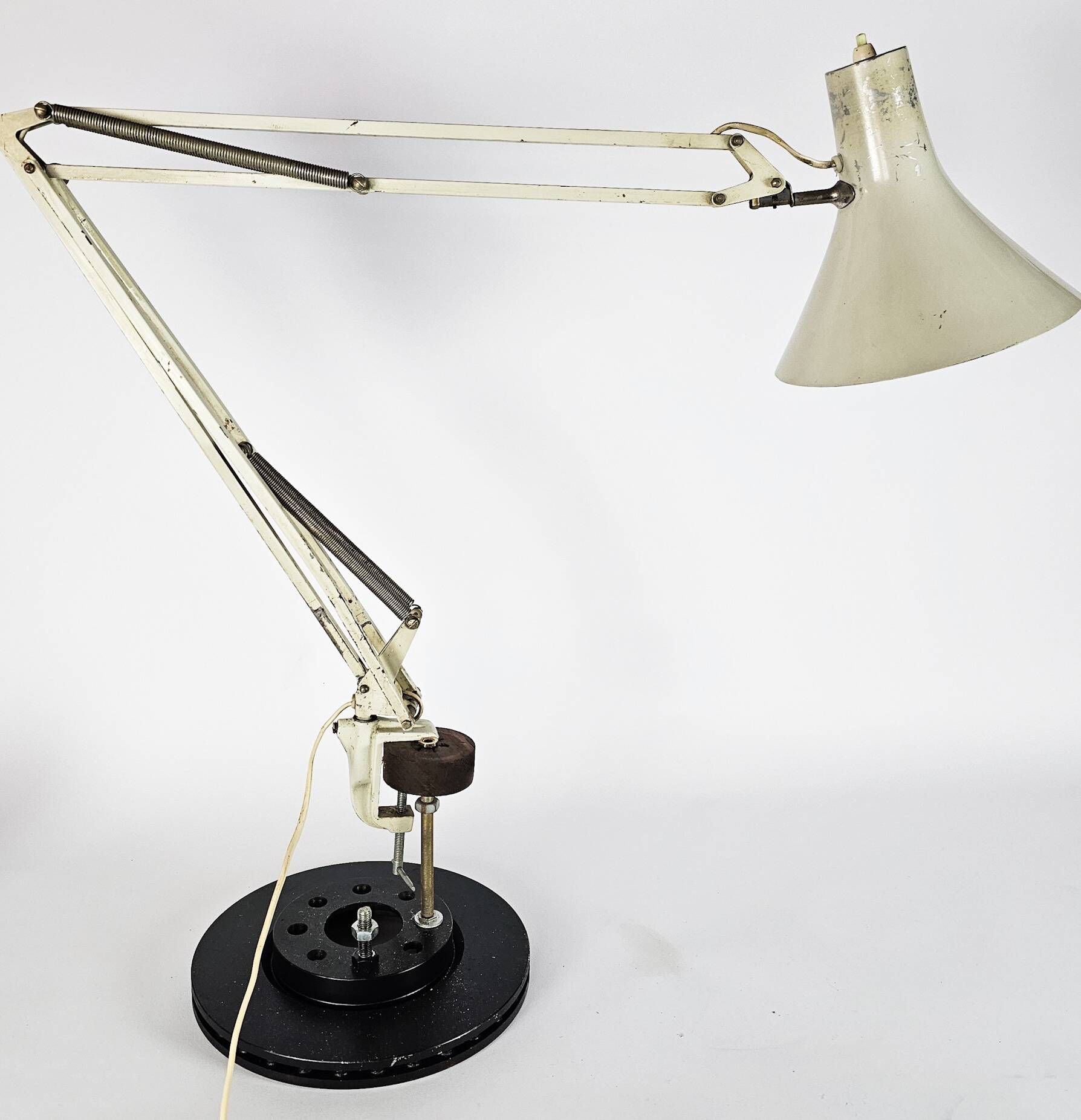 Philips - model NTD 36 - Louis Kalff - desklamp - architectlamp - metall- 1966