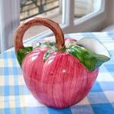 Tomato Barbotine Pitcher