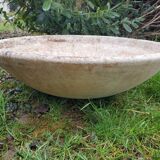 Jardinière vasque ronde René Pechère Eternit vintage 1950