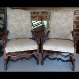 Fauteuils os de mouton