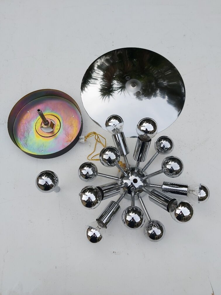 Wall light Sputnik Goffredo Reggiani 70s