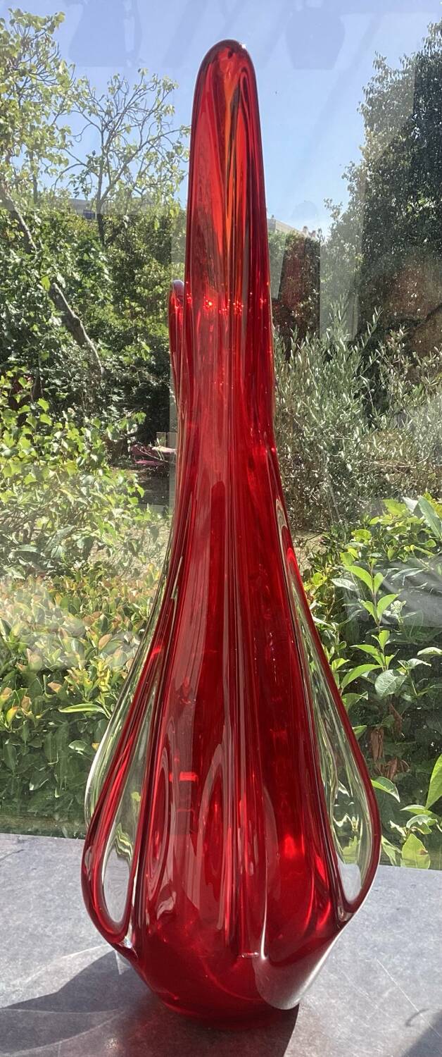 Summerso Murano Seguso vase from the 60s