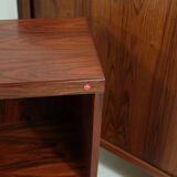 Rosewood sideboard and bookcase