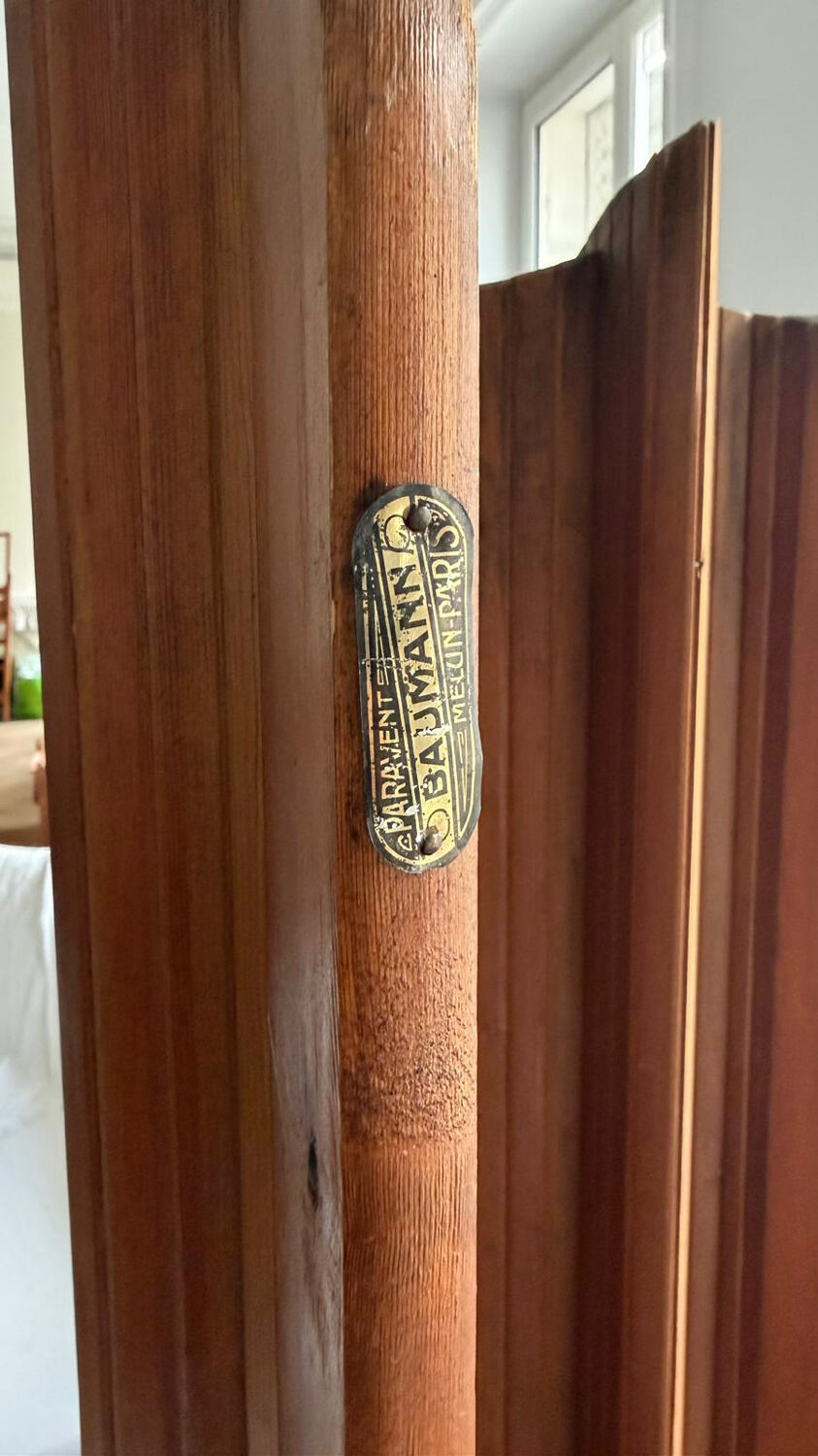 Paravent Baumann Wood Divider