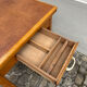 Art deco dining table or desk in wood (extendable)