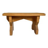 Small wooden step stool bench
