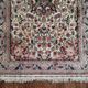 Handmade Pakistani wool and silk rug 122x77cm