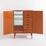 Spectacular Scandinavian Modern cabinet from 1960s