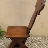 Rare 19th century oak Lorraine chair