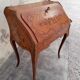 Writing desk back to donkey style Louis XV in rosewood