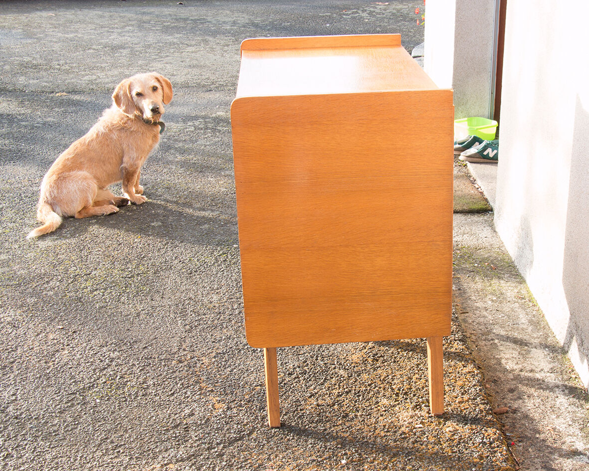 Commode en rotin