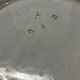 Gien earthenware plate from the end of the 19th century