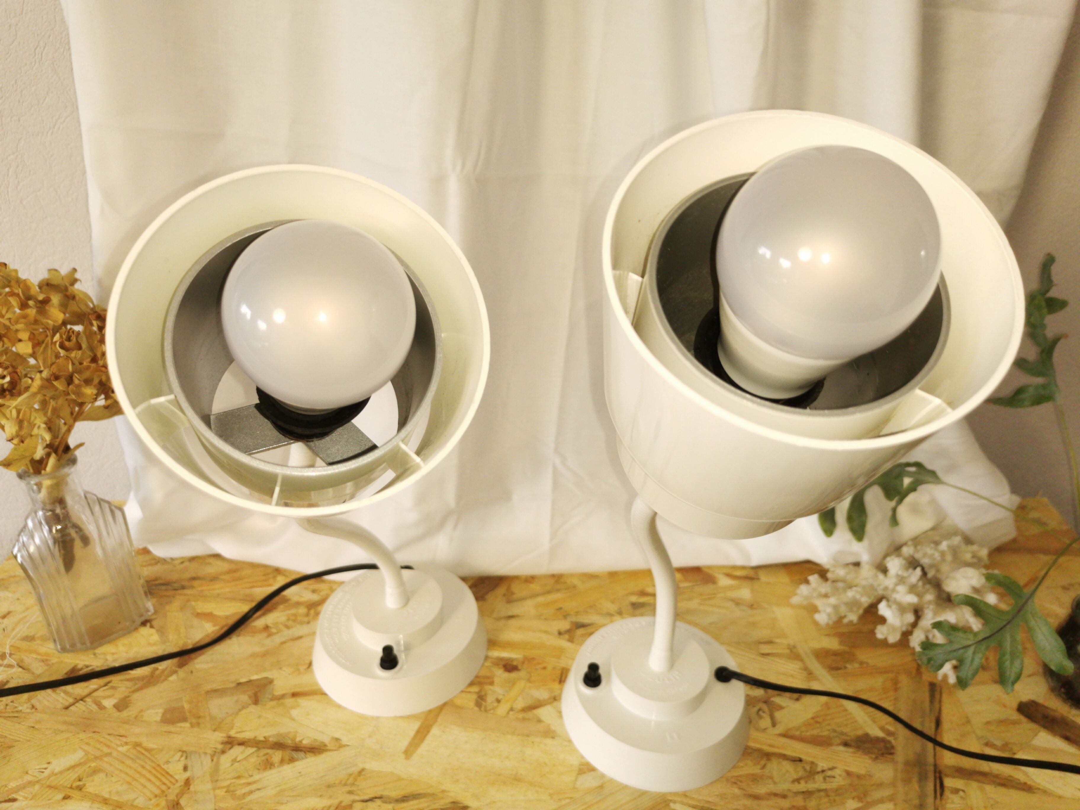 Lampes articulées de laboratoire, Jeulin, France, 1980