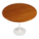 Large rosewood tulip side table by Eero Saarinen for Knoll International
