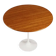 Large rosewood tulip side table by Eero Saarinen for Knoll International