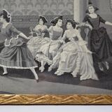 Silk tapestry