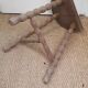 Brutalist treaty stool