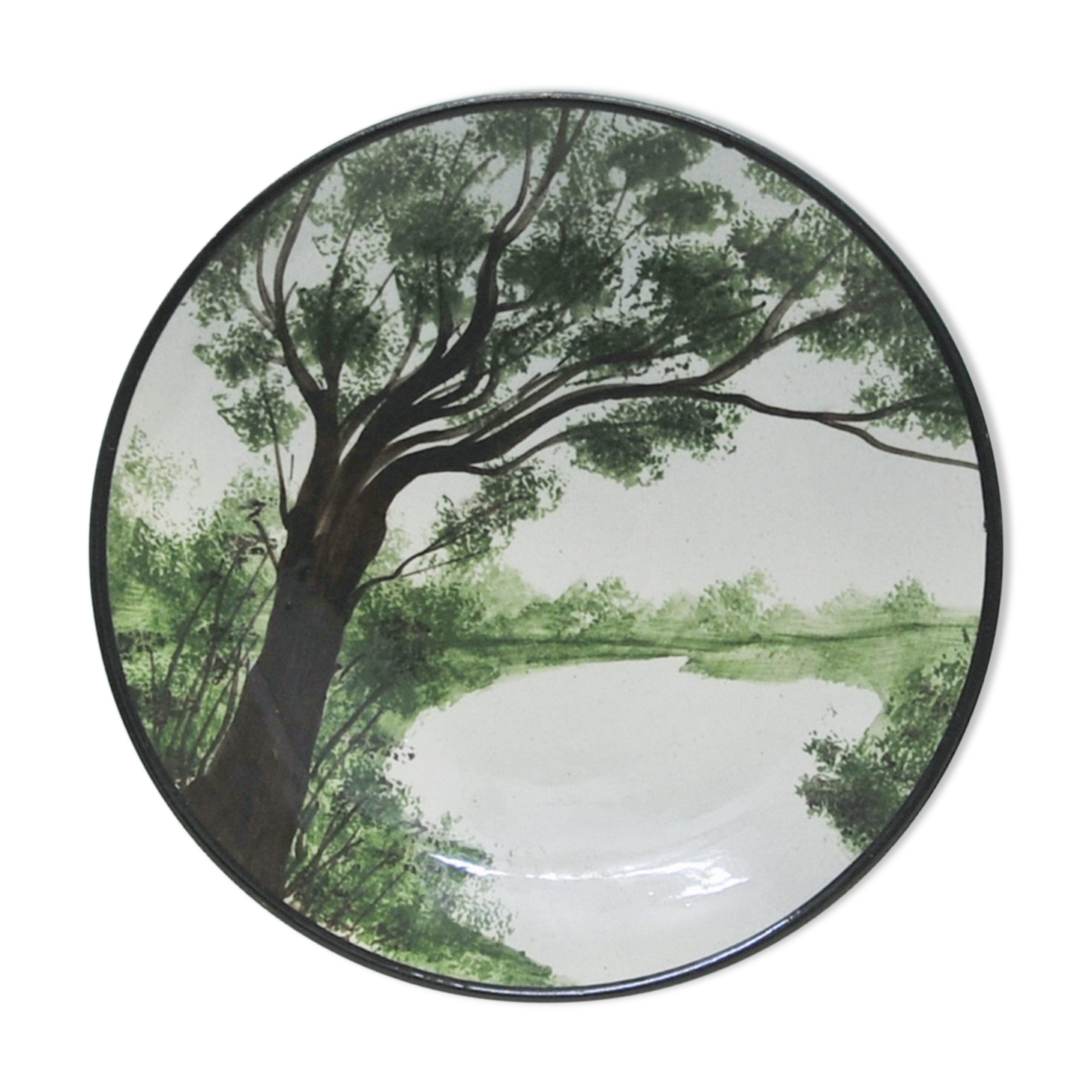 Wall plate in the shape of a vintage tree from Denmark