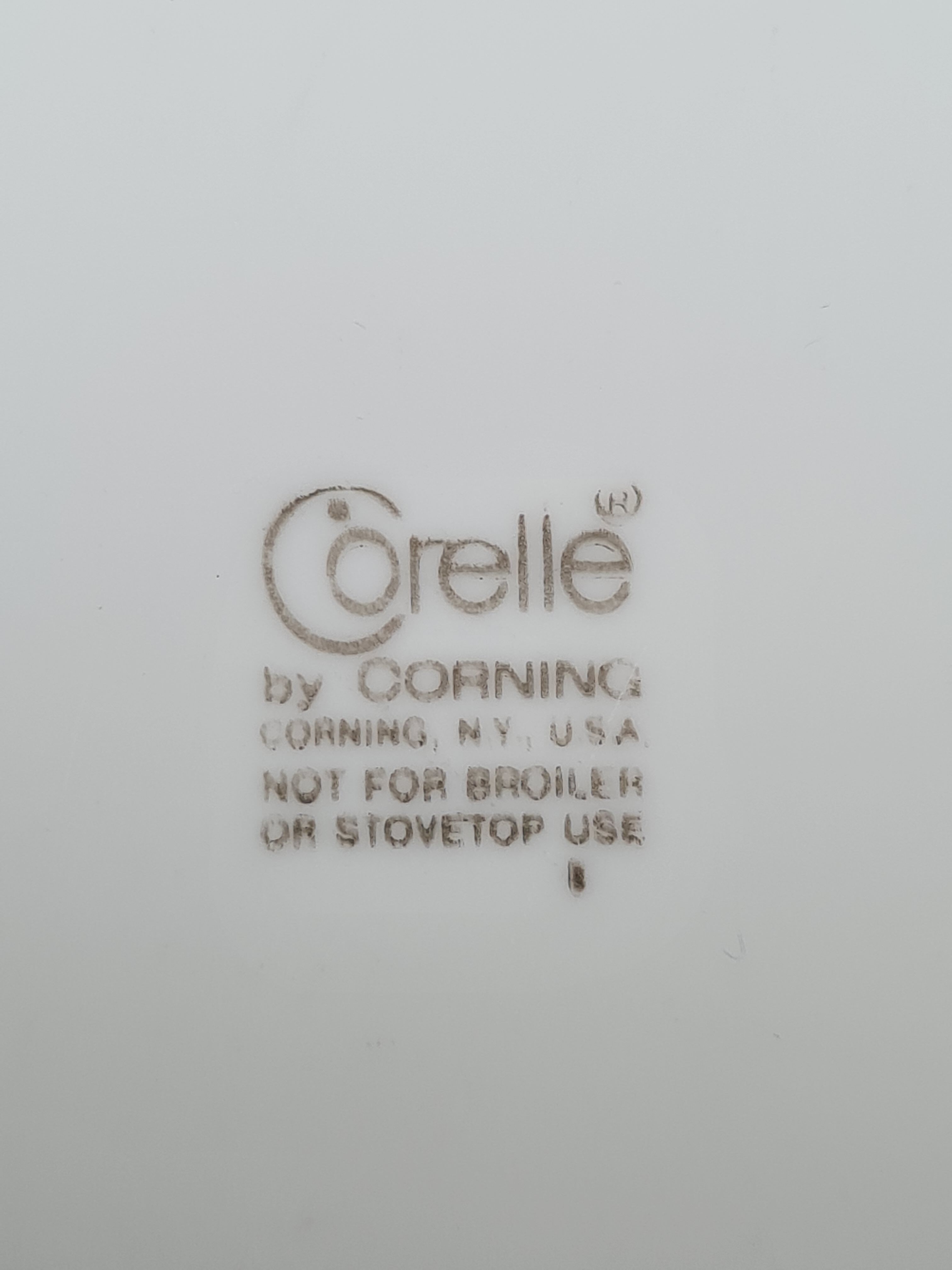 Corelle Corning 9 flat plates