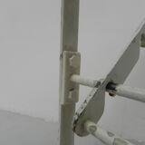 Industrial side table, hospital bed