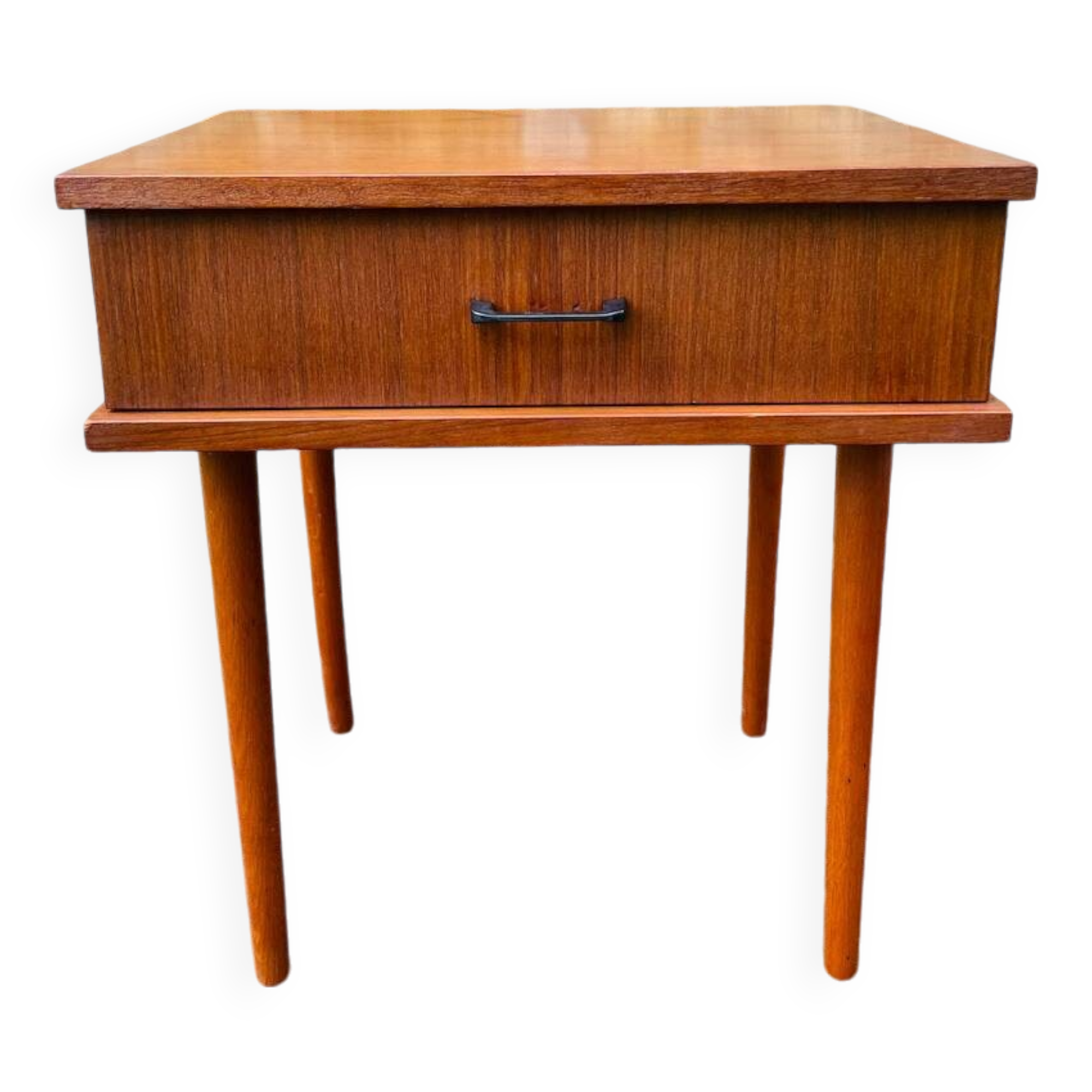 Vintage Scandinavian style bedside table, circa 1960's