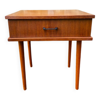 Vintage Scandinavian style bedside table, circa 1960's