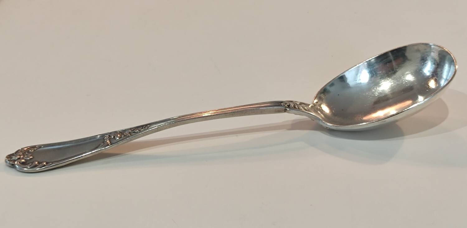 Old Spoon for Marmalade Jam/Silver Minerva Hallmark