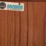 Midcentury Danish sideboard in teak by HW Klein for Bramin 1960s - with the 3 stripes
