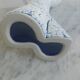 Double soliflore ceramic vase