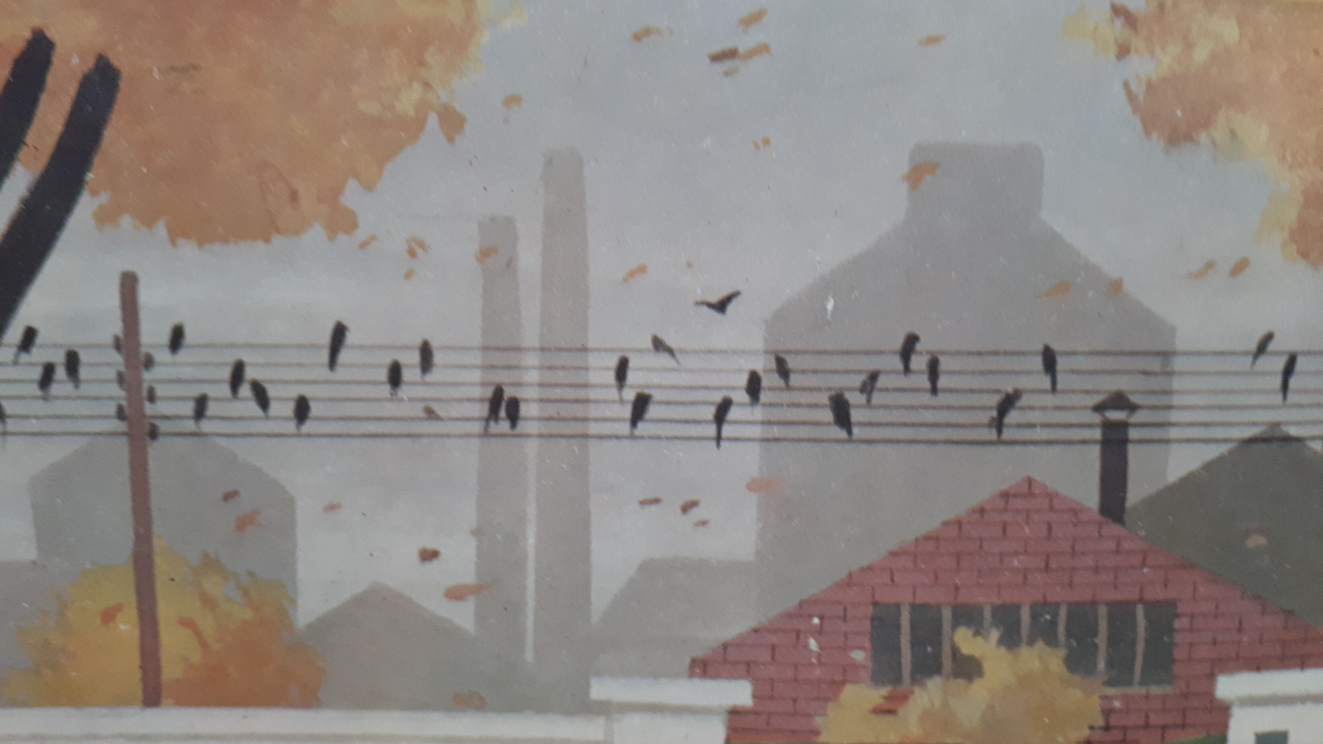 Map displays school lesson fall vintage 1967