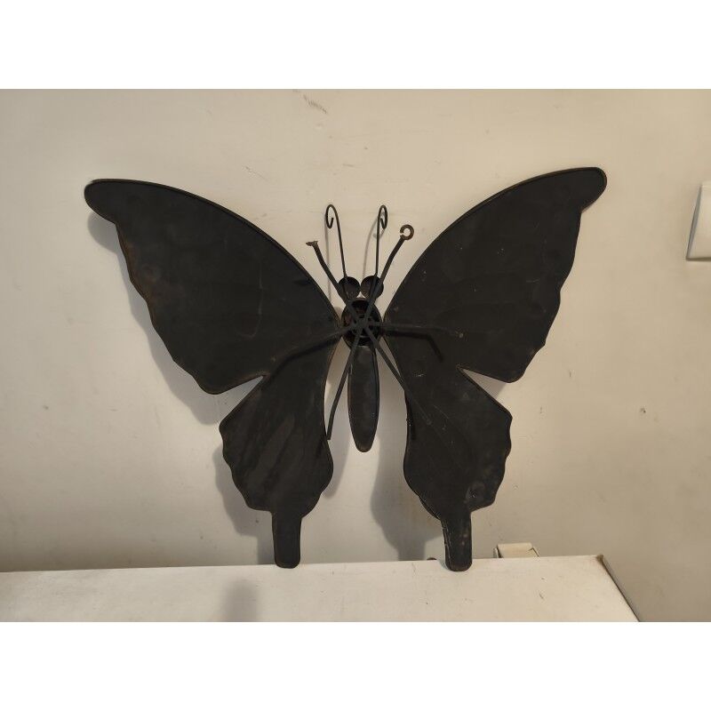 Sculpture en métal papillon