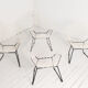 Set of 4 Diamond chairs by Harry Bertoia for Knoll International