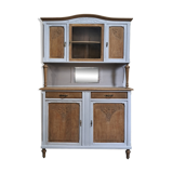 Buffet parisien années 30 aérogommé puis vernis naturel et peinture