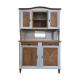Parisian sideboard from the 1930s, airbrushed then naturally varnished and painted