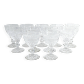 Baccarat - 11 red wine glasses catalogue 1841