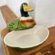 Terrine vintage barbotine canard (Michel Caugant)