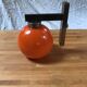 LITA orange vintage wall lights 1970