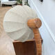 Danish pine articulated floor lamp