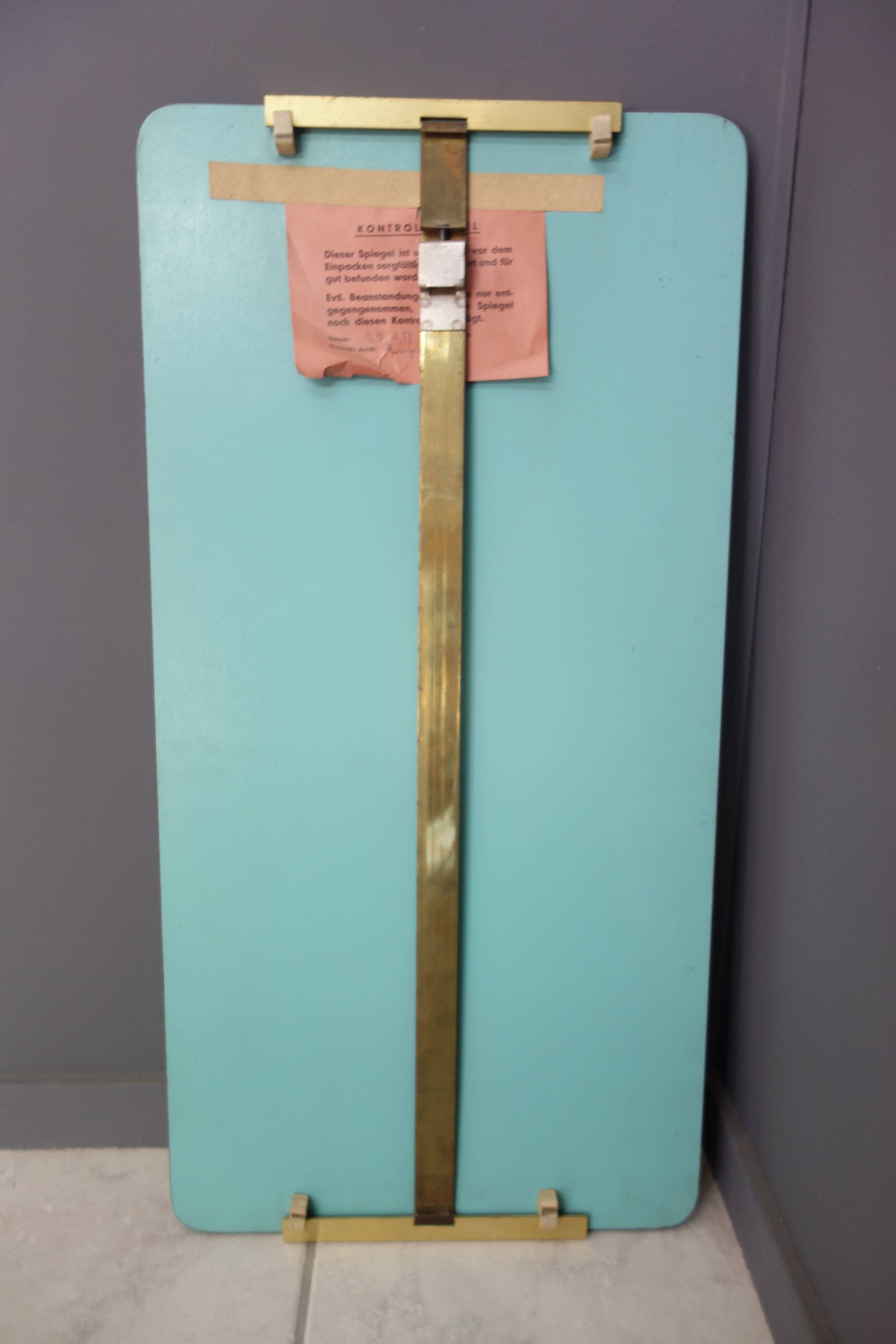 Miroir des années 1950 - 70x35cm