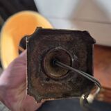 Empire style lamp in gilded bronze from the 19th century.