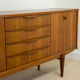 Large ARNO sideboard in oak – 1960s/70s