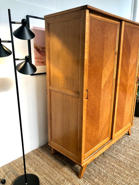 Scandinavian wardrobe 139 cm