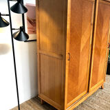Scandinavian wardrobe 139 cm