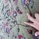 Kirman pistachio Persian rug 298x208 cm