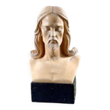 Bust of Christ signed A. Giannelli, ancient Italian sculpture.