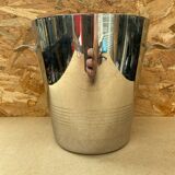 Old Champagne Ice Bucket Rémy LETANG Stainless Steel France Vintage