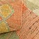 5x7 Brown & Red Turkish Vintage Kilim Rug 148x223Cm SK 35162